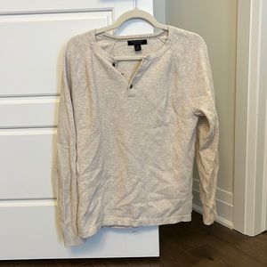 Banana Republic Waffle Henley